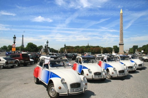 2CV Cruise and tour (2h for 3) - Paris (75)