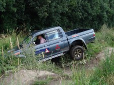 Off road 4x4 driving